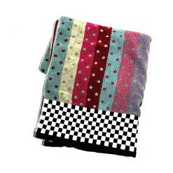 MacKenzie-Childs Stripe Dot Confetti Bath Towel| Bath & Bath Accessories