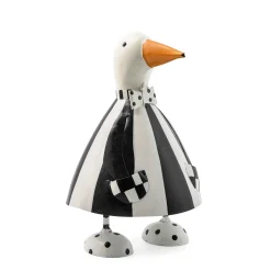 MacKenzie-Childs Striped Metal Goose| Spring|Outdoor