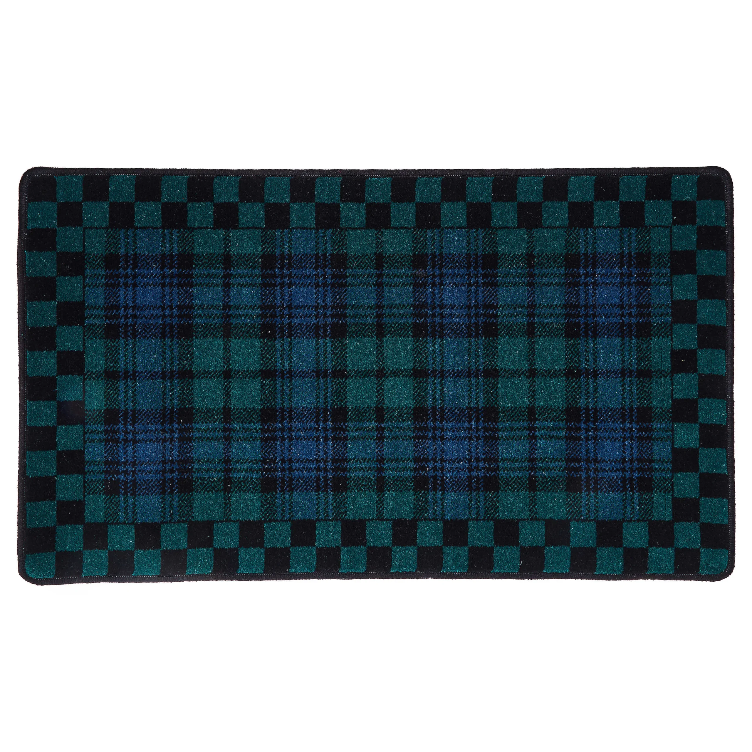 MacKenzie-Childs Tartan Black Watch 2'3 x 3'9 Rug| Rugs