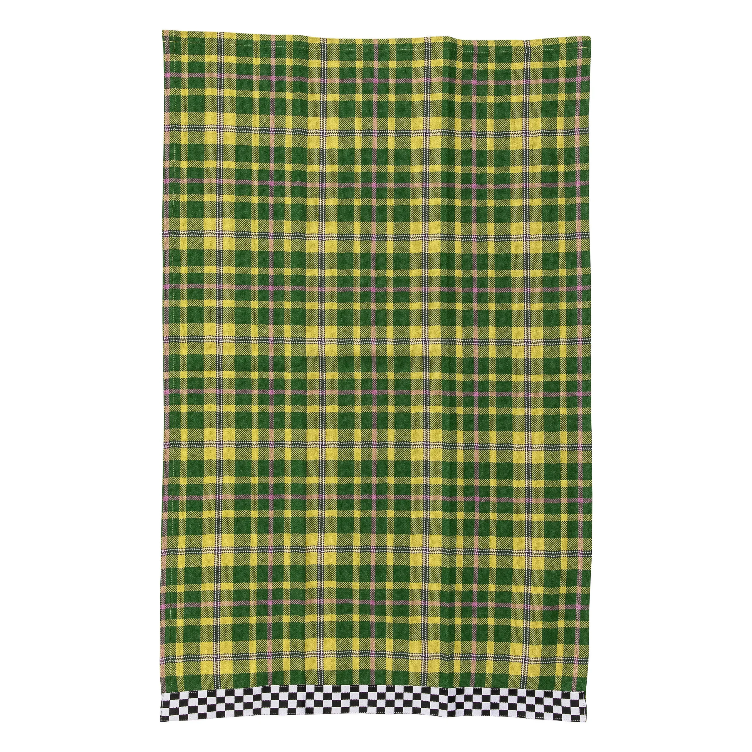 MacKenzie-Childs Tartan Check Assorted Woven Dish Towels, Set of 3| Holiday|Kitchen & Table Linens