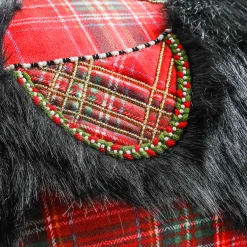 MacKenzie-Childs Tartan Scottie Lumbar Pillow| Holiday|Pillows, Throws, & Cushions