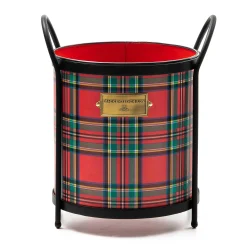 MacKenzie-Childs Tartastic Kindling Holder| Holiday|Outdoor