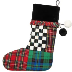 MacKenzie-Childs Tartastic Stocking| Holiday|Room Accents