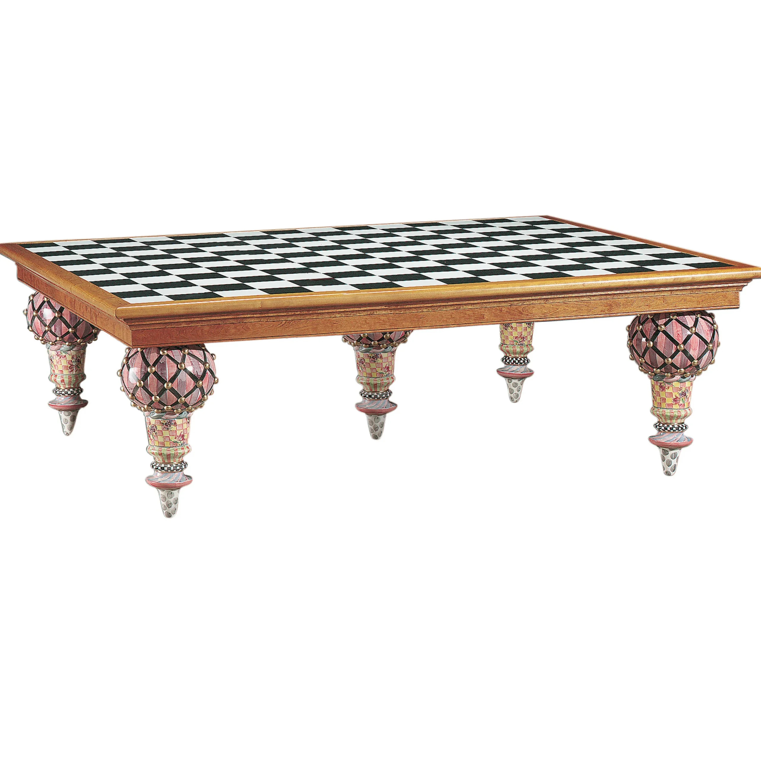 MacKenzie-Childs Train 5' x 21'6 Dining Table| Dining Room & Kitchen