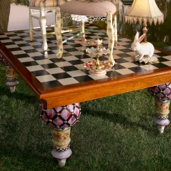 MacKenzie-Childs Train 5' x 21'6 Dining Table| Dining Room & Kitchen
