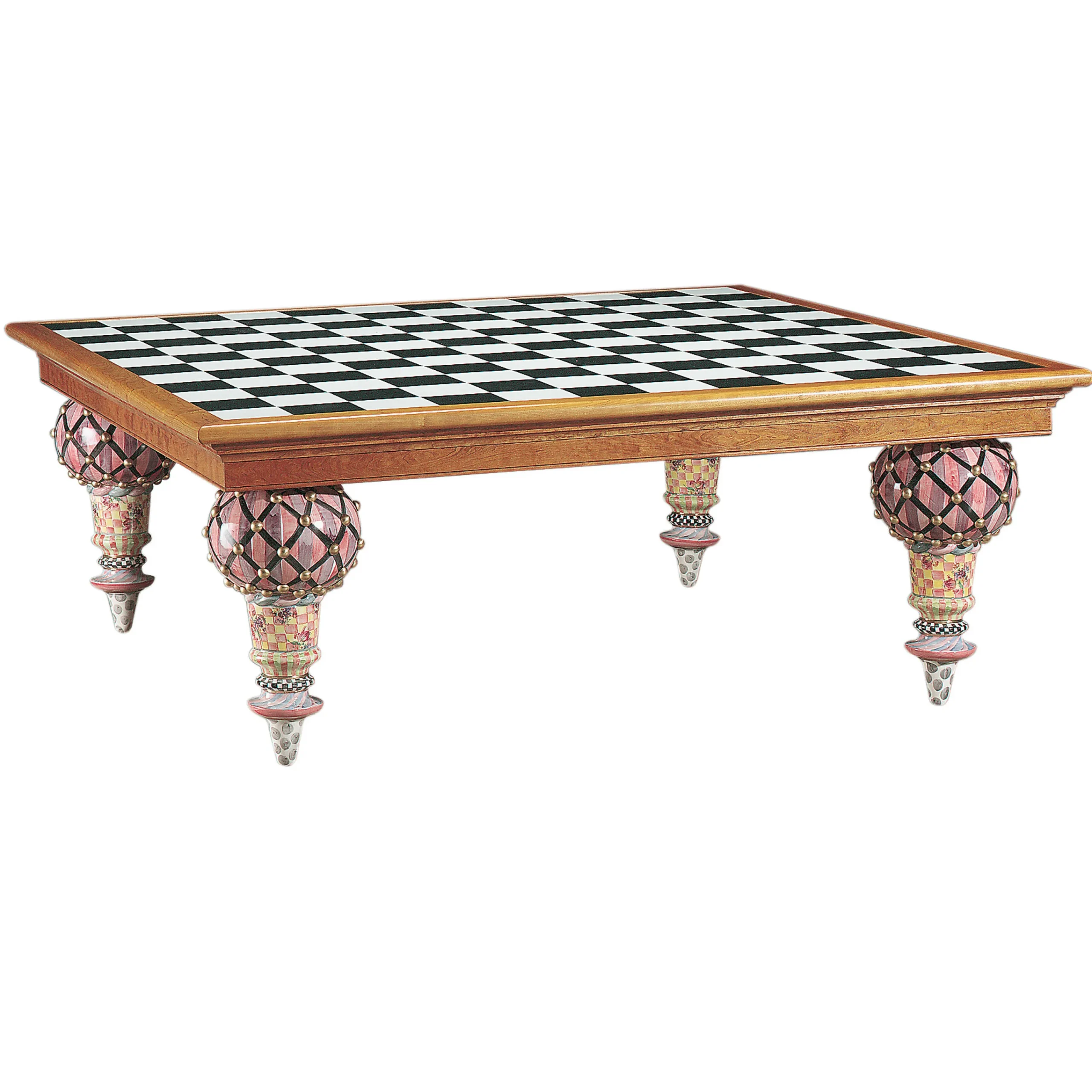 MacKenzie-Childs Train 5' x 5' Dining Table| Dining Room & Kitchen