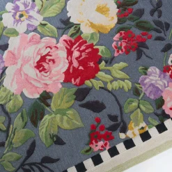 MacKenzie-Childs Tudor Rose 5' x 8' Rug| Rugs
