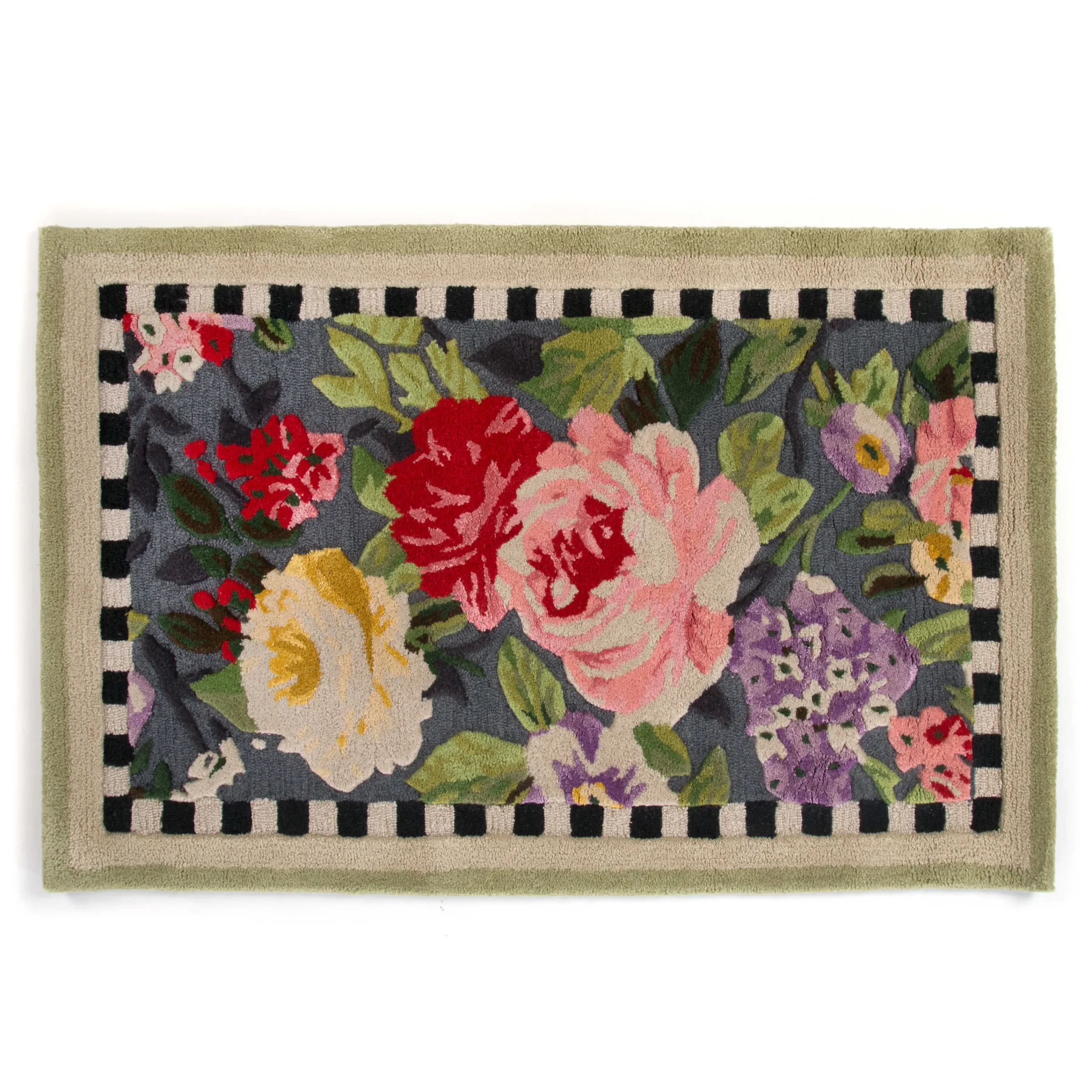 MacKenzie-Childs Tudor Rose 3' x 5' Rug| Rugs