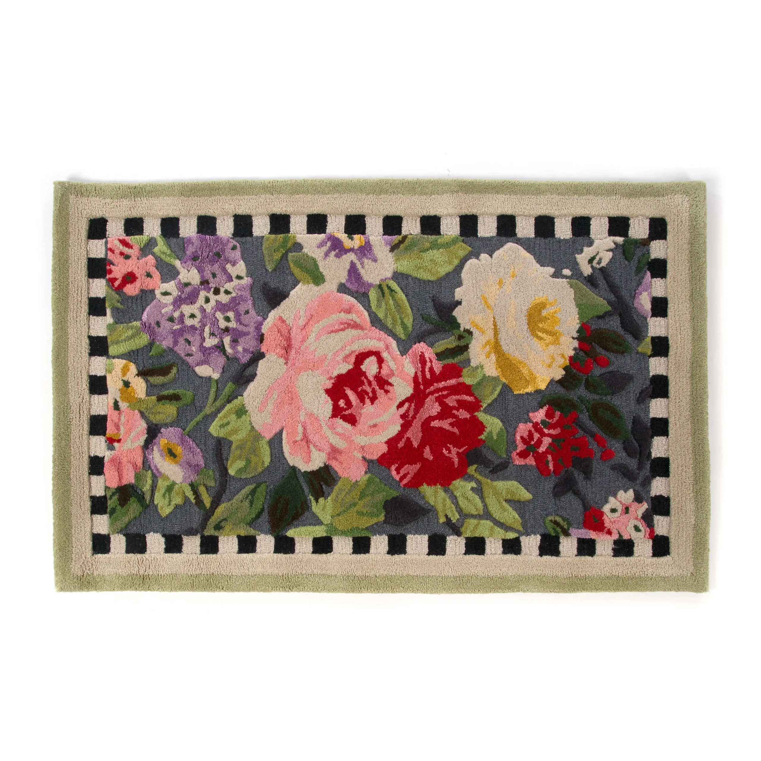 MacKenzie-Childs Tudor Rose 2'3 x 3'9 Rug| Rugs