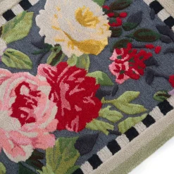 MacKenzie-Childs Tudor Rose 2'3 x 3'9 Rug| Rugs