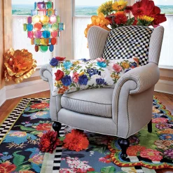 MacKenzie-Childs Tudor Rose 2'8 x 8' Runner| Rugs