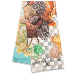 MacKenzie-Childs Turkey Dish Towel| The Fall Shop|Fall Entertaining