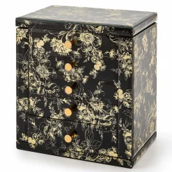 MacKenzie-Childs Twilight Toile Jewelry Armoire| Room Accents