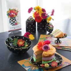 MacKenzie-Childs Vegetable Bouquet Dish Towel| Spring|Kitchen & Table Linens