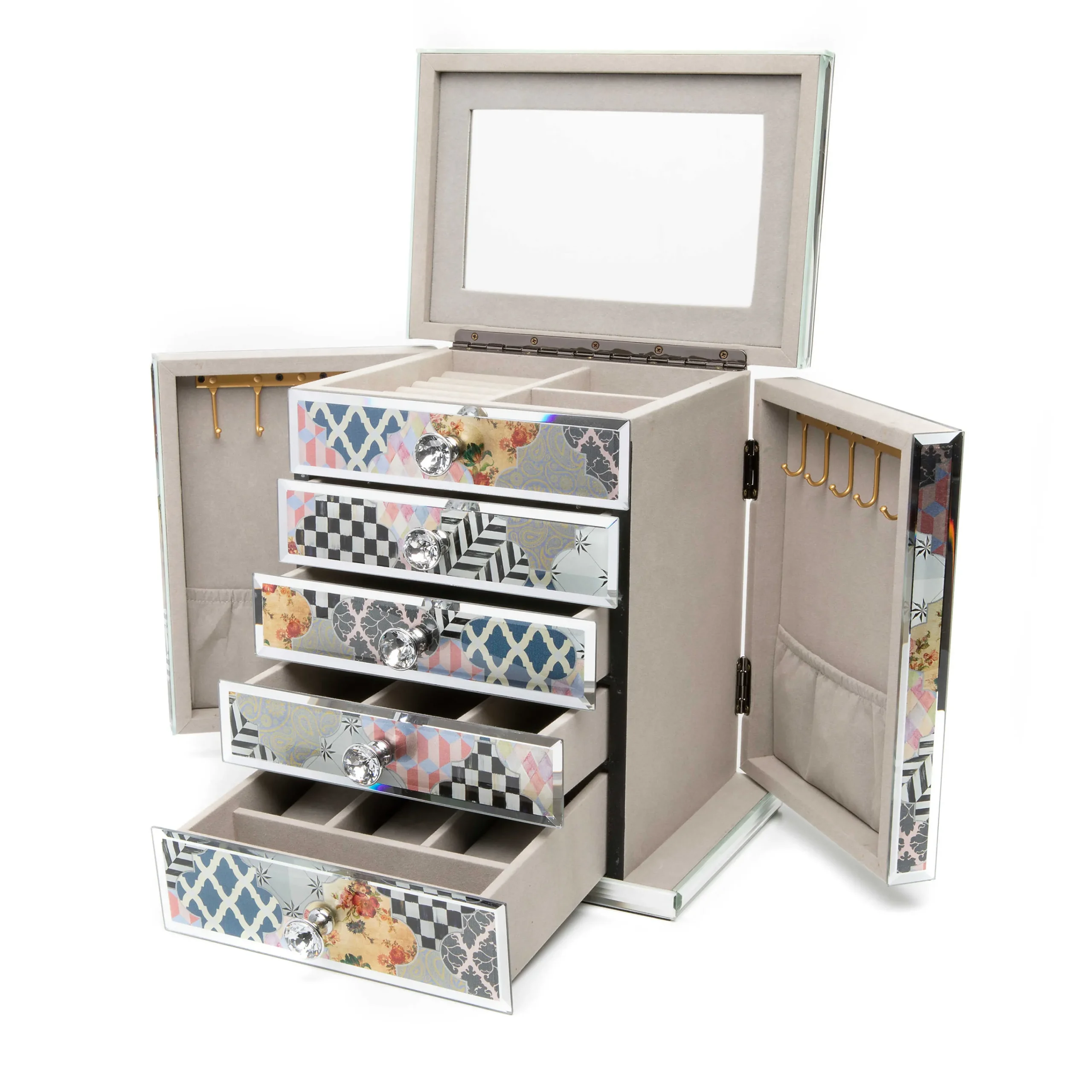 MacKenzie-Childs Venezia Jewelry Armoire| Room Accents|Bath & Bath Accessories