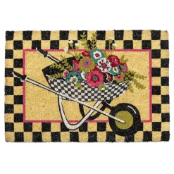 MacKenzie-Childs Wheelbarrow Entrance Mat| Spring|Outdoor