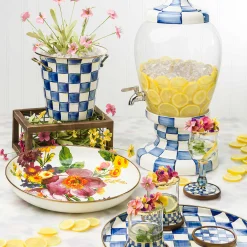 MacKenzie-Childs White Flower Market Abundant Bowl| Serveware