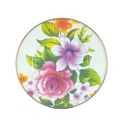 MacKenzie-Childs White Flower Market Salad/Dessert Plate| Dinnerware & Flatware