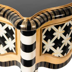 MacKenzie-Childs Wild Indoors Accent Table| Entryway Furniture|Living Room