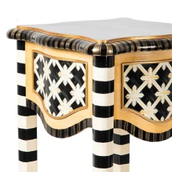 MacKenzie-Childs Wild Indoors Accent Table| Entryway Furniture|Living Room
