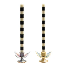 MacKenzie-Childs Wildflowers Butterfly Candle Holders, Set of 2| Spring|Candles & Fragrances