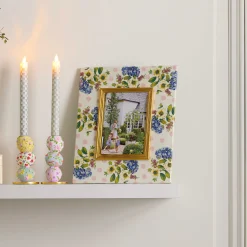 MacKenzie-Childs Wildflowers Pink 5 x 7 Frame| Room Accents