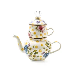 MacKenzie-Childs Wildflowers Yellow High Tea| Kitchen & Table Linens