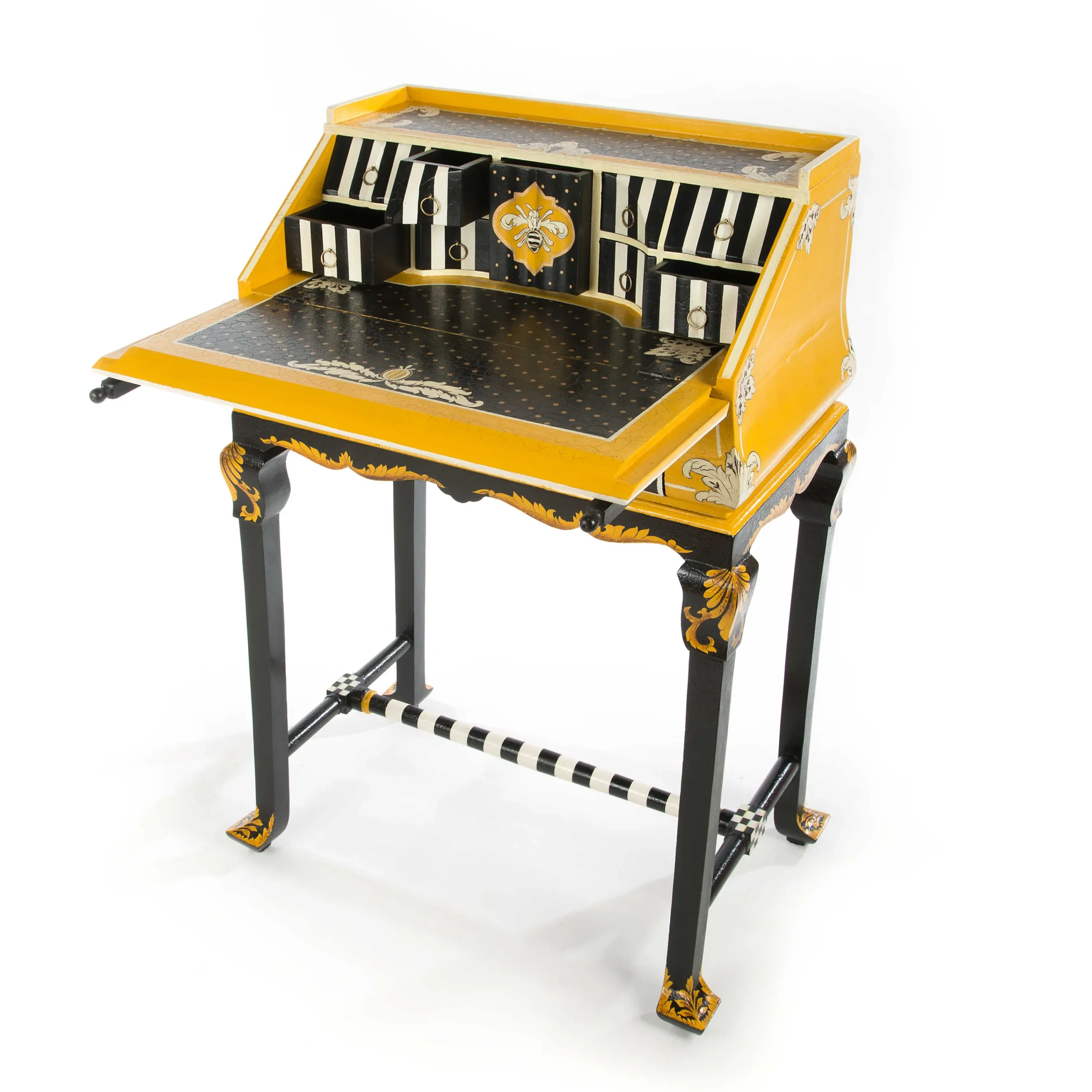 MacKenzie-Childs Worker Bee Writing Desk| Storage Furniture|Living Room