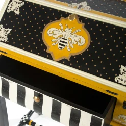 MacKenzie-Childs Worker Bee Writing Desk| Storage Furniture|Living Room