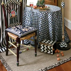 MacKenzie-Childs Zig Zag Waste Bin| Bath & Bath Accessories|Room Accents